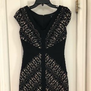 Sangria black cocktail dress